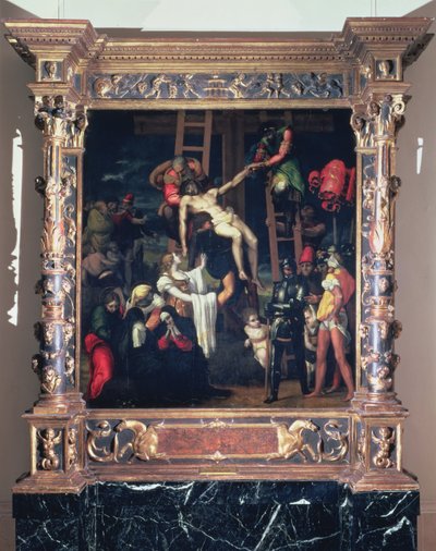 The Descent from the Cross by Pedro Machuca